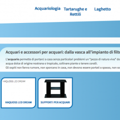 Vendita acquario online: innovativo configuratore per la guida allâ€™acquisto